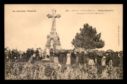 54 - STE-GENEVIEVE - PROCESSION A LA CROIX MARTYRIOT - Autres & Non Classés