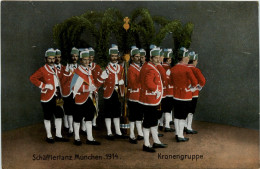 Schäfflertanz München 1914 - Kronengruppe - Muenchen
