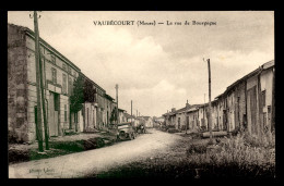 55 - VAUBECOURT - RUE DE BOURGOGNE - EDITEUR LEON - Andere & Zonder Classificatie