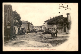 55 - ROMAGNE-SOUS-MONTFAUCON - RUE PRINCIPALE PARTIE EST - ROULOTTES DE RETAMEURS AMBULANTS - SANS EDITEUR - Andere & Zonder Classificatie