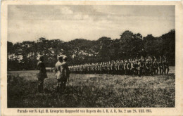 Parade Von Kronprinz Rupprecht Von Bayern - Feldpost - Royal Families