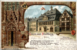 Gruss Aus Friedberg - Litho - Friedberg