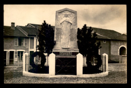 55 - SIVRY-SUR-MEUSE - LE MONUMENT AUX MORTS - CARTE PHOTO ORIGINALE - Andere & Zonder Classificatie