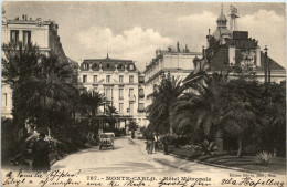 Monte-Carlo - Hotel Metropole - Autres & Non Classés