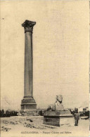 Alexandria - Pompey Column An Sphinx - Alexandrie