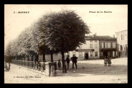 55 - MOUZAY - PLACE DE LA MAIRIE - CAFE DE LA REUNION - EDITEUR E. MARTINOT - Other & Unclassified