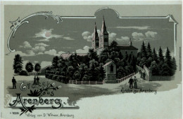 Gruss Aus Arenberg - Litho - Koblenz