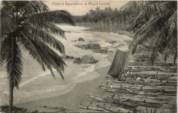 Caylon - Fleet Of Katamarans At Mount Lavinia - Sri Lanka (Ceylon)