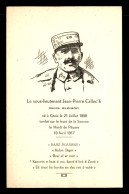 56 - ILE DE GROIX - LE SOUS-LIEUTENANT JEAN-PIERRE CALLOC'H, BARDE BLEIMOR NE A GROIX EN 1888 - Groix