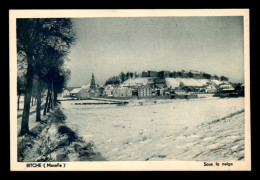 57 - BITCHE-  SOUS LA NEIGE - Bitche