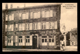 57 - SARREBOURG - HOTEL DU LION D'OR - Sarrebourg