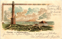 Gruss Aus Norderney - Litho - Norderney