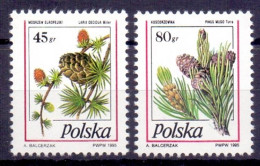 Poland 1995 Mi 3530-3531 Fi 3382-3383 MNH  (ZE4 PLD3530-3531) - Alberi