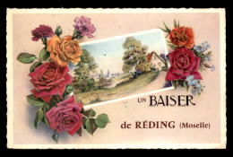 57 - REDING - UN BAISER - CARTE ILLUSTREE - Sonstige & Ohne Zuordnung