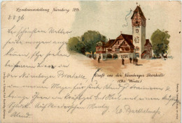 Landesaustellung Nürnberg 1896 Mit Sonderstempel - Nuernberg