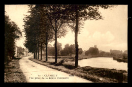 58 - CLAMECY - VUE PRISE DE LA ROUTE D'AUXERRE - Clamecy