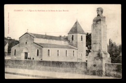 58 - CLAMECY - L'EGLISE DE BETHLEEM ET LE BUSTE DE JEAN ROUVET - Clamecy