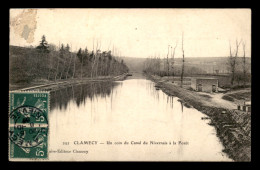 58 - CLAMECY - UN COIN DU CANAL DU NIVERNAIS A LA FORET - Clamecy