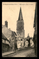 58 - LA CHARITE-SUR-LOIRE - GRAND PORTAIL ET CLOCHER DE L'EGLISE - La Charité Sur Loire