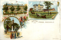 Gruss Aus Franz. Buchholz - Litho - Autres & Non Classés