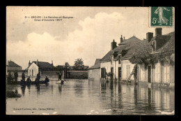 58 - DECIZE - LE SERVICE EN BARQUE - CRUE D'OCTOBRE 1907 - VOIR ETAT - Decize