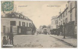 Argenteuil (95) Porte Saint Germain , Envoyée En 1904 - Argenteuil