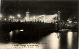Paris - Inlumation Du Pont Alexandre III - Altri & Non Classificati