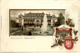 Frankfurt - Palmengarten - Litho - Frankfurt A. Main