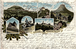 Gruss Vom Hohenstaufen - Litho - Göppingen