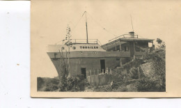 Carte Photo - Bellefontaine (Martinique) - Le Torgiléo : Ancien Restaurant En Forme De Bateau - - Autres & Non Classés