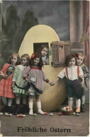 Ostern Kinder Gelaufen In Posen - Pascua