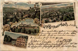 Gruss Aus Auerbach - Litho - Auerbach (Vogtland)