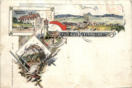 Gruss Aus Kirchheim Und Teck - Litho - Kirchheim