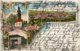 Gruss Aus Kallstadt - Litho - Altri & Non Classificati