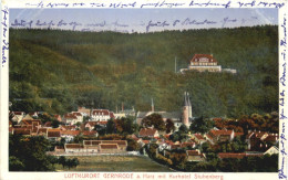 Gernrode Am Harz Mit Kurhotel Stubenberg - Bahnpost - Quedlinburg