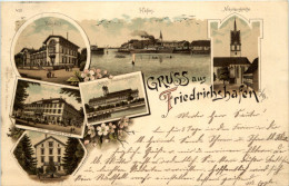 Gruss Aus Friedrichshafen - Litho - Friedrichshafen