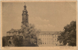 Weimar - Schloss Mit Bastille - Weimar