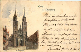Gruss Aus Nürnberg - St. Lorenzkirche - Nuernberg