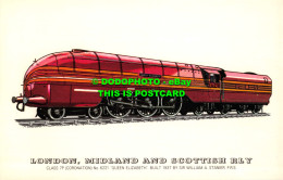 R542820 London. Midland And Scottish Rly. Class 7. P. No. 6221. Queen Elizabeth. - Other & Unclassified