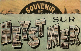 Souvenir De Heyst Sur Mer - Heist