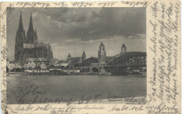 Köln - Hohenzollernbrücke - Köln