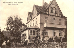 Bad Meinberg - Fremdenheim Haus Förster - Bad Meinberg