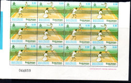 SRI LANKA - 1990 - TENNIS Strips Of 4 In Block Of 12  MNH , Sg £22.50 - Sri Lanka (Ceylon) (1948-...)