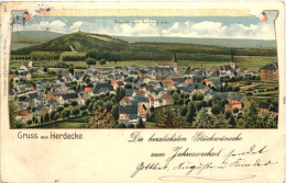 Gruss Aus Herdecke - Litho - Ennepetal