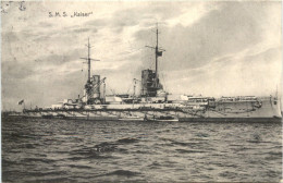 SMS Kaiser - Kriegsschiff - Oorlog