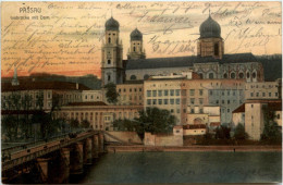 Passau/Bayern - Passau, Innbrücke Mit Dom - Passau