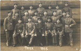 Trier 1915 Soldaten - Feldpost - Trier