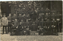 Soldaten Reserveübung 1912 - Characters