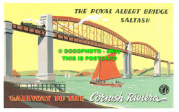 R542853 The Royal Albert Bridge Saltash. Gateway To The Cornish Riviera. Dalkeit - Monde