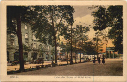 Berlin - Unter Den Linden Mit Hotel Adlon - Other & Unclassified
